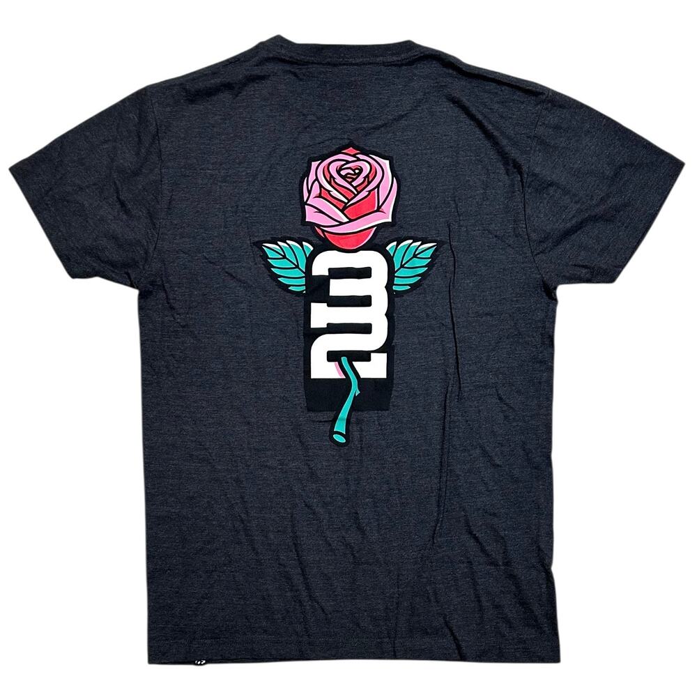 ThirtyTwo Men's T-Shirt 32 Art Crewneck Short Sleeve Tee in Charcoal Heather